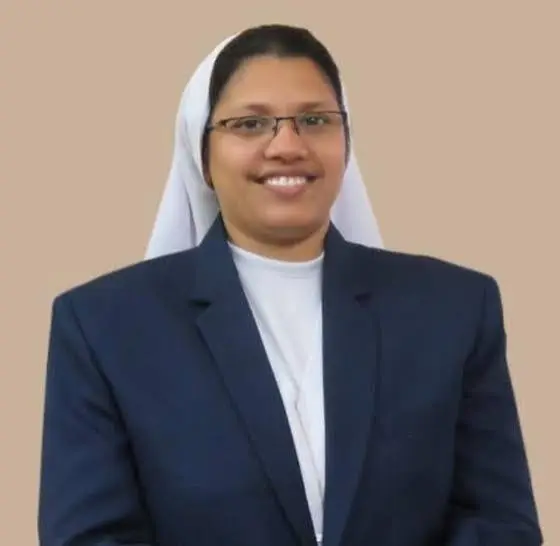 Sister, Principal of Auxilium School Maradiyur, dedicated to quality education and character formation